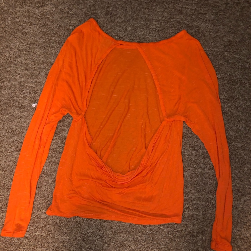 Orange long sleeve